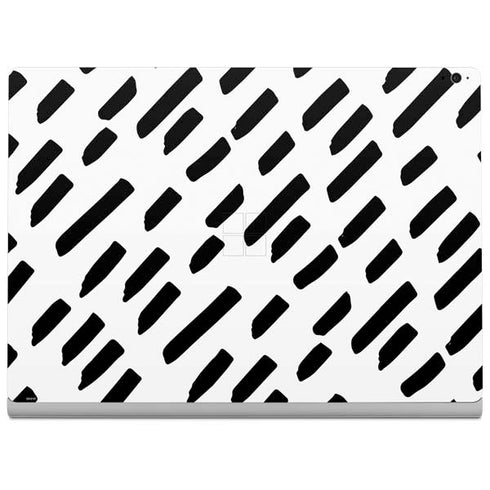 Black Dash Surface Book 2 15in Skin